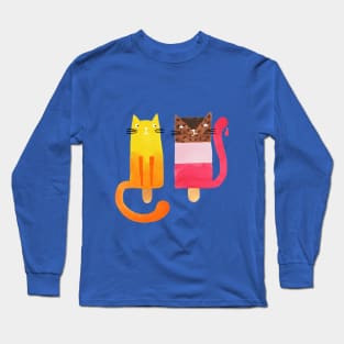 Ice Cool Kitties Long Sleeve T-Shirt